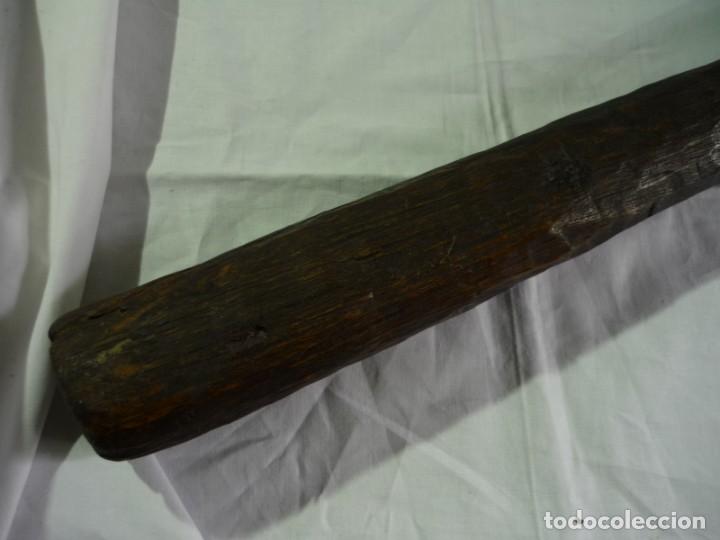 Antig&uuml;edades: Pala de panadero de madera de una sola pieza - Foto 10