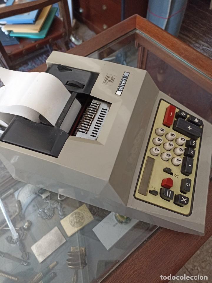 Antig&uuml;edades: Calculadora-registradora OLIVETTI. - Foto 2
