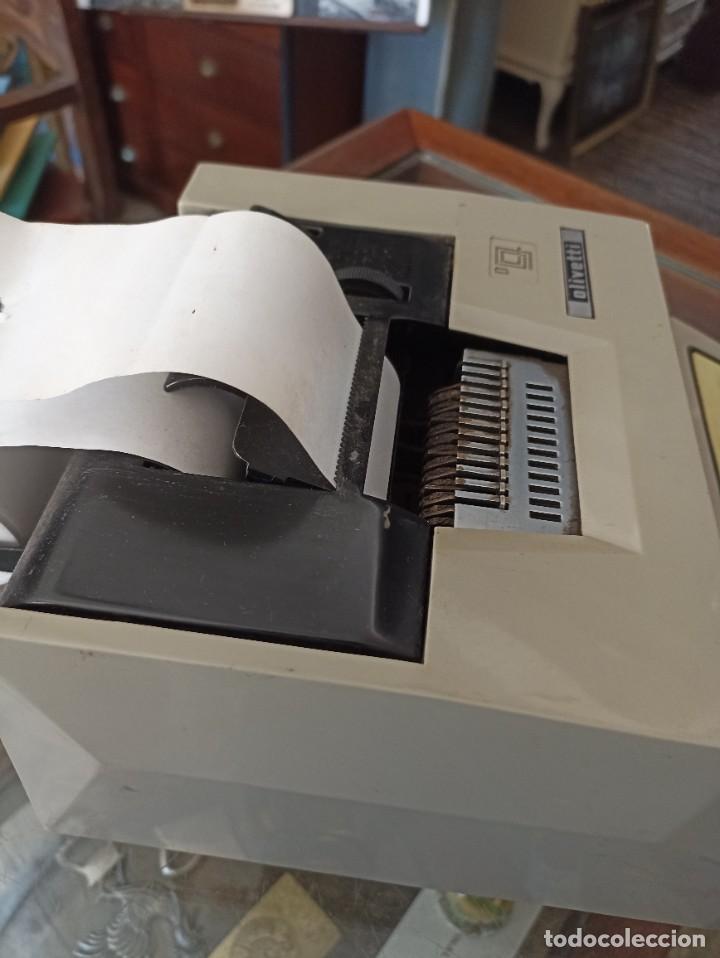 Antig&uuml;edades: Calculadora-registradora OLIVETTI. - Foto 3