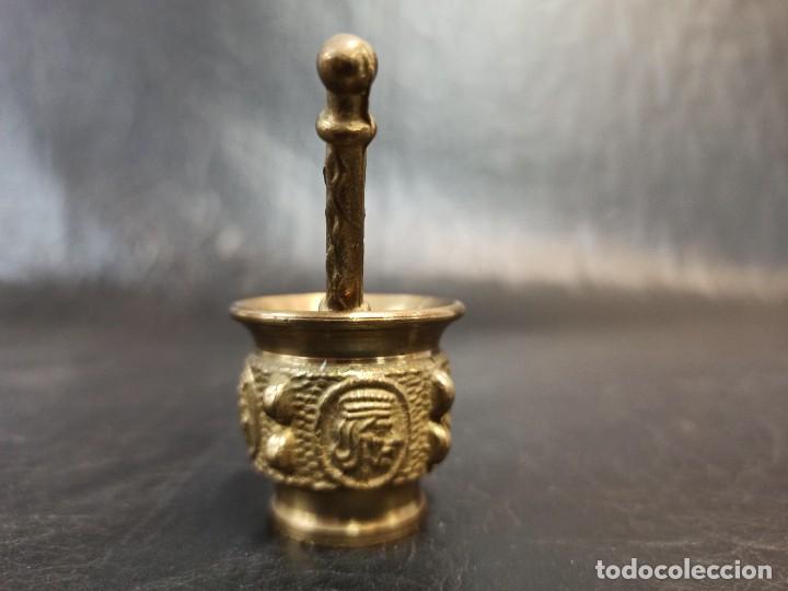 Antig&uuml;edades: Decorativo mortero de bronce. V1 - Foto 2