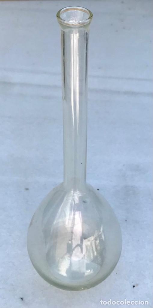 Antig&uuml;edades: Botella cristal soplado probablement de laboratorio - Foto 2
