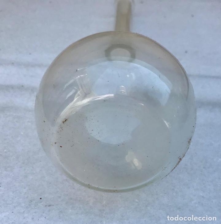 Antig&uuml;edades: Botella cristal soplado probablement de laboratorio - Foto 3