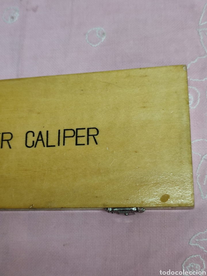 Antig&uuml;edades: Caja de madera Vernier Caliper - Foto 2