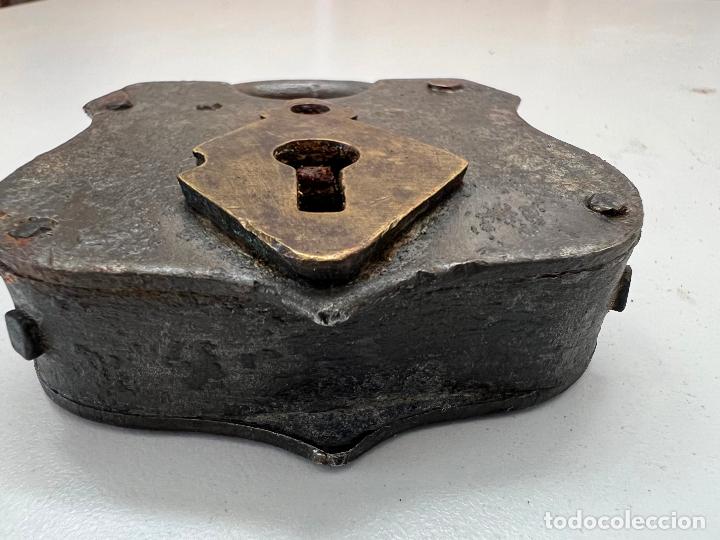 Antig&uuml;edades: ANTIGUO CANDADO SIN LLAVE - Foto 4
