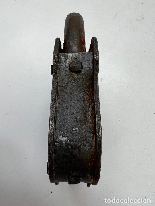 Antig&uuml;edades: ANTIGUO CANDADO SIN LLAVE - Foto 6