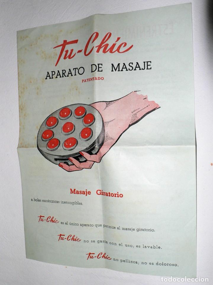 Antig&uuml;edades: ANTIGUO APARATO DE MASAJES TU-CHIC - Foto 8