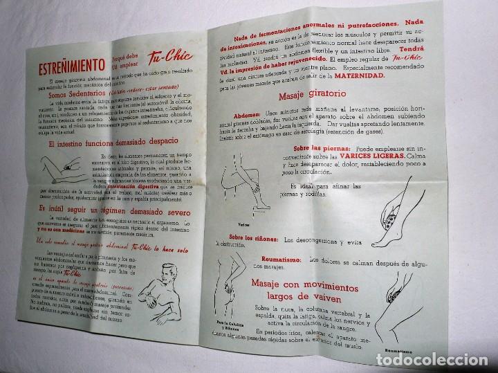 Antig&uuml;edades: ANTIGUO APARATO DE MASAJES TU-CHIC - Foto 9