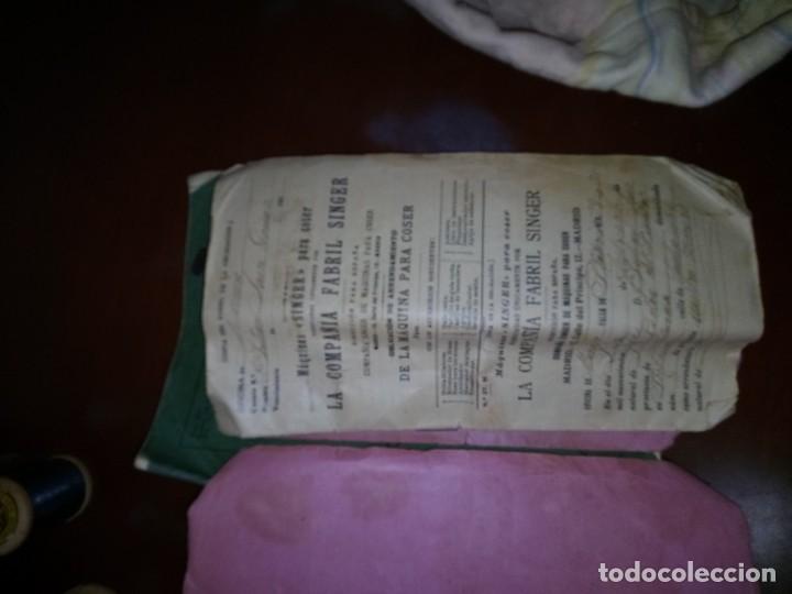 Antig&uuml;edades: Maquina de coser Singer 1912 - Foto 8