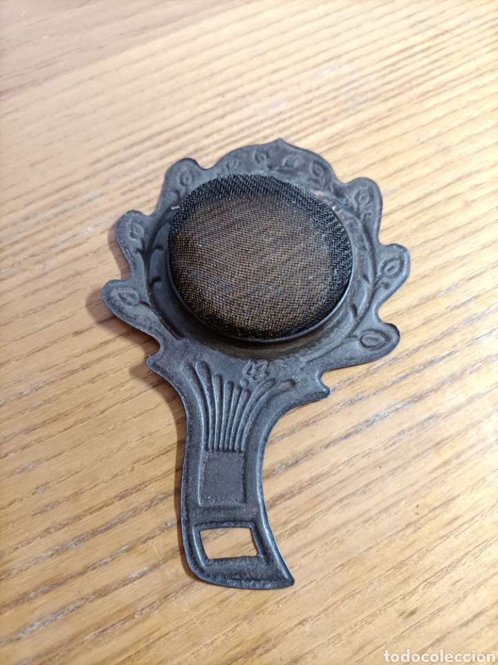 Antig&uuml;edades: Interesante colador. 16 cms - Foto 2