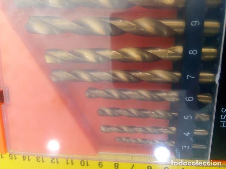 Antig&uuml;edades: ESTUCHE BROCAS PARA HIERRO - Foto 3