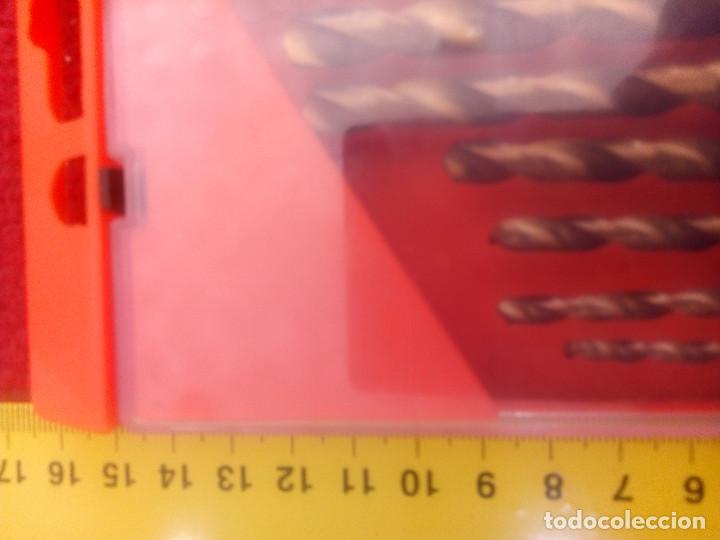 Antig&uuml;edades: ESTUCHE BROCAS PARA HIERRO - Foto 4