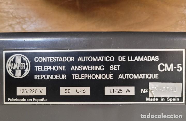 Tel&eacute;fonos: Contestador autom&aacute;tico Amper CM-5 - Foto 7