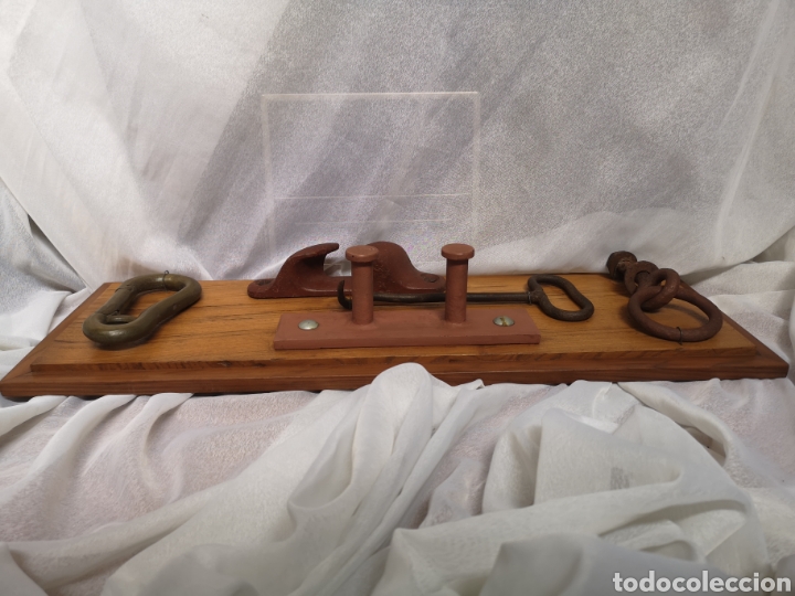 Antig&uuml;edades: Cuadro instrumentos marineros - Foto 4