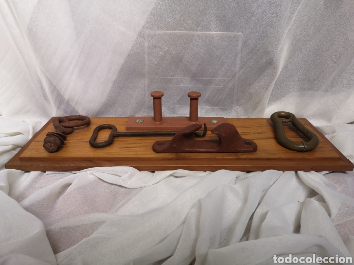 Antig&uuml;edades: Cuadro instrumentos marineros - Foto 5