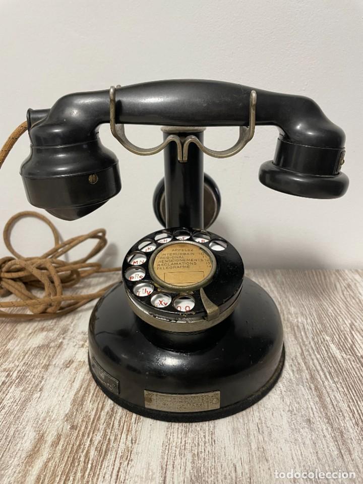 Tel&eacute;fonos: TELEFONO FRANCES HIERRO ANTIGUO - Foto 1