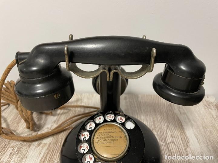 Tel&eacute;fonos: TELEFONO FRANCES HIERRO ANTIGUO - Foto 3