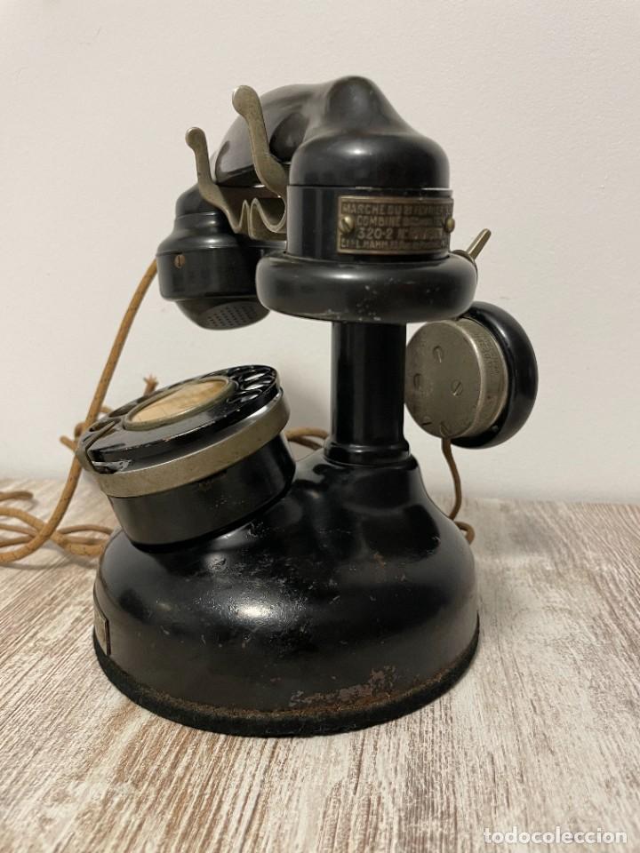 Tel&eacute;fonos: TELEFONO FRANCES HIERRO ANTIGUO - Foto 4