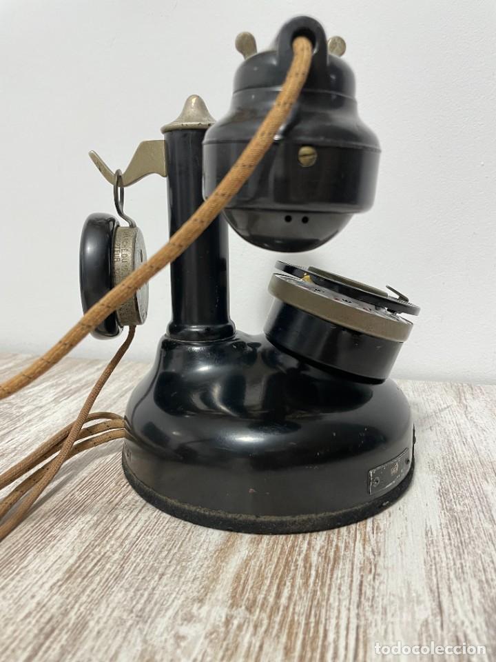 Tel&eacute;fonos: TELEFONO FRANCES HIERRO ANTIGUO - Foto 5
