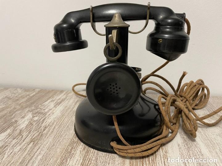 Tel&eacute;fonos: TELEFONO FRANCES HIERRO ANTIGUO - Foto 6