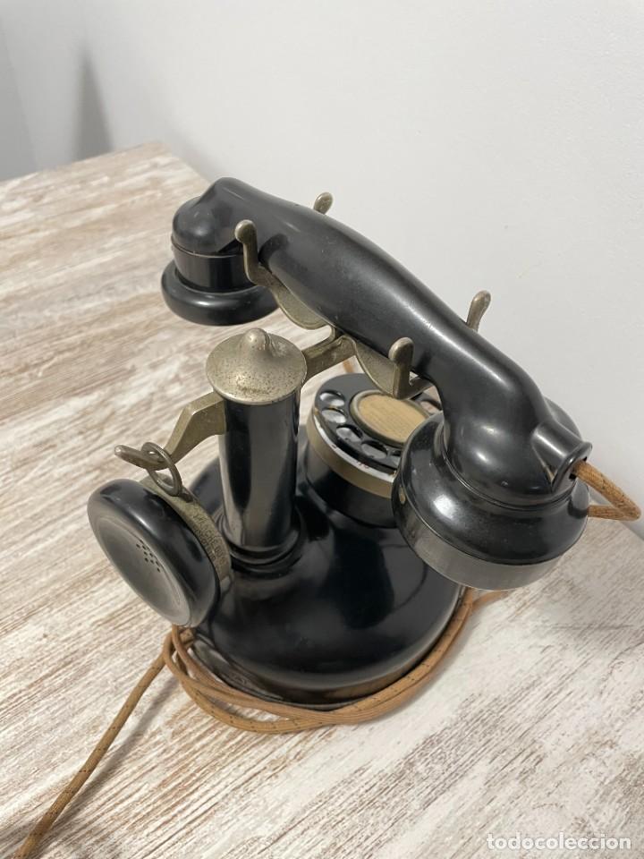 Tel&eacute;fonos: TELEFONO FRANCES HIERRO ANTIGUO - Foto 7
