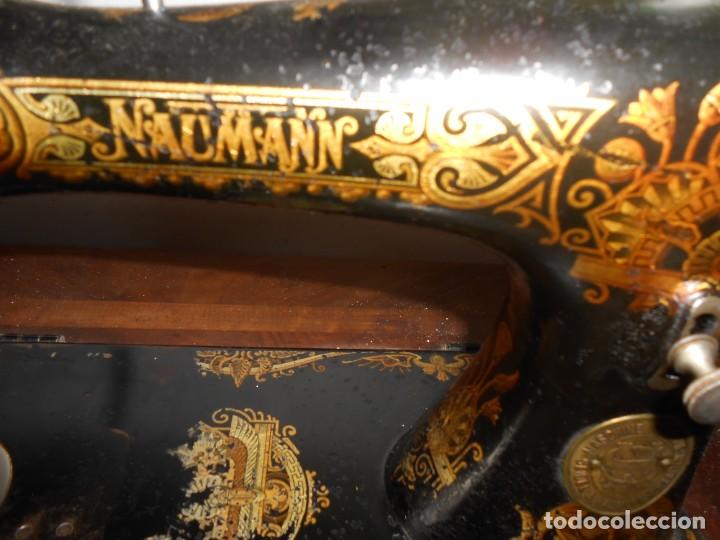 Antig&uuml;edades: Maquina de coser NAUMANN - Foto 3