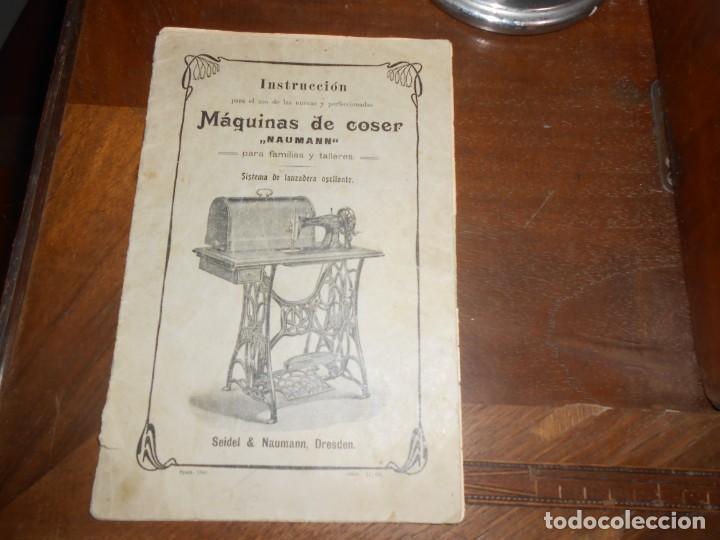 Antig&uuml;edades: Maquina de coser NAUMANN - Foto 6