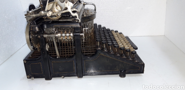 Antig&uuml;edades: M&aacute;quina de escribir Smith Premier 5 - Foto 6