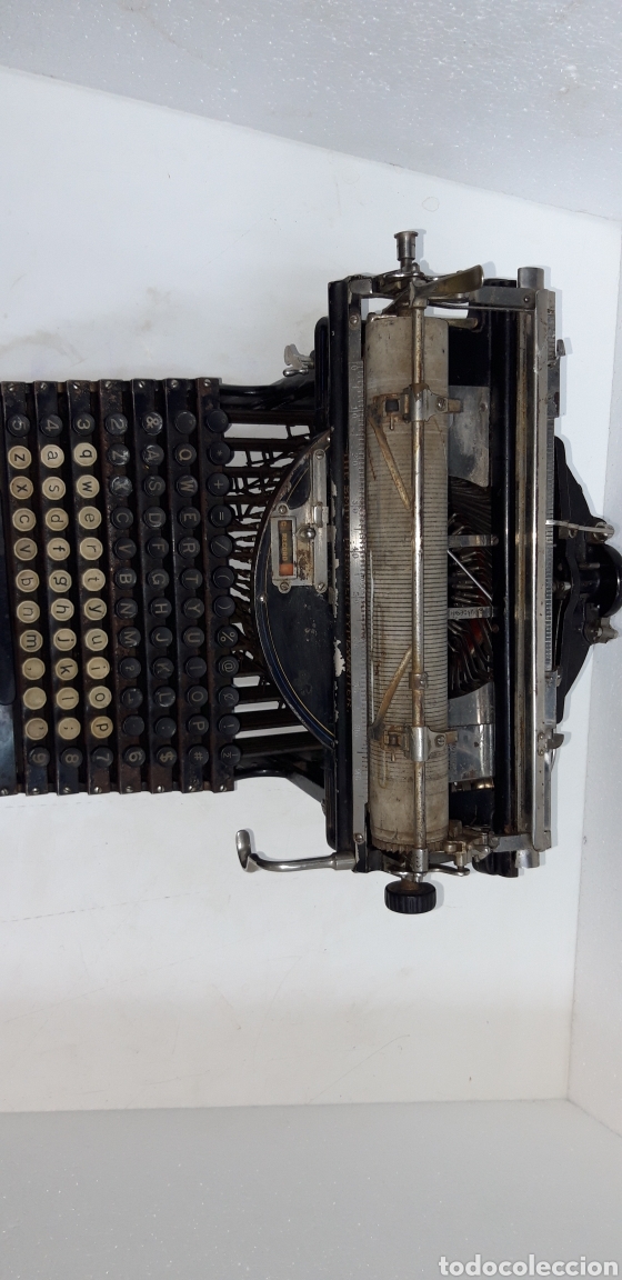 Antig&uuml;edades: M&aacute;quina de escribir Smith Premier 5 - Foto 7