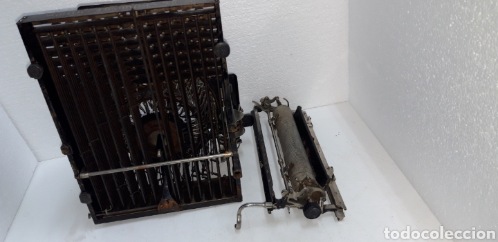 Antig&uuml;edades: M&aacute;quina de escribir Smith Premier 5 - Foto 8