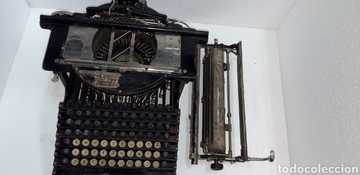 Antig&uuml;edades: M&aacute;quina de escribir Smith Premier 5 - Foto 9