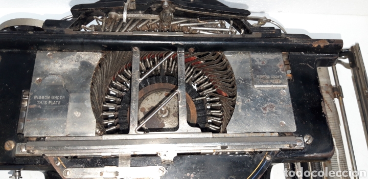Antig&uuml;edades: M&aacute;quina de escribir Smith Premier 5 - Foto 10
