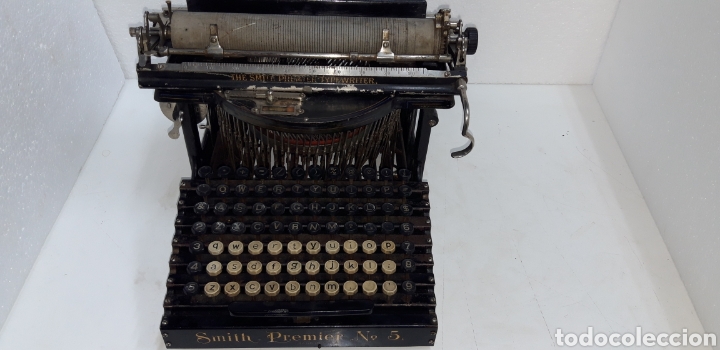 Antig&uuml;edades: M&aacute;quina de escribir Smith Premier 5 - Foto 11