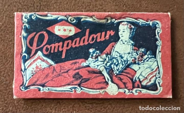 Antig&uuml;edades: Antiguo sobre con hoja de afeitar Pompadour (Barbero) - Foto 1