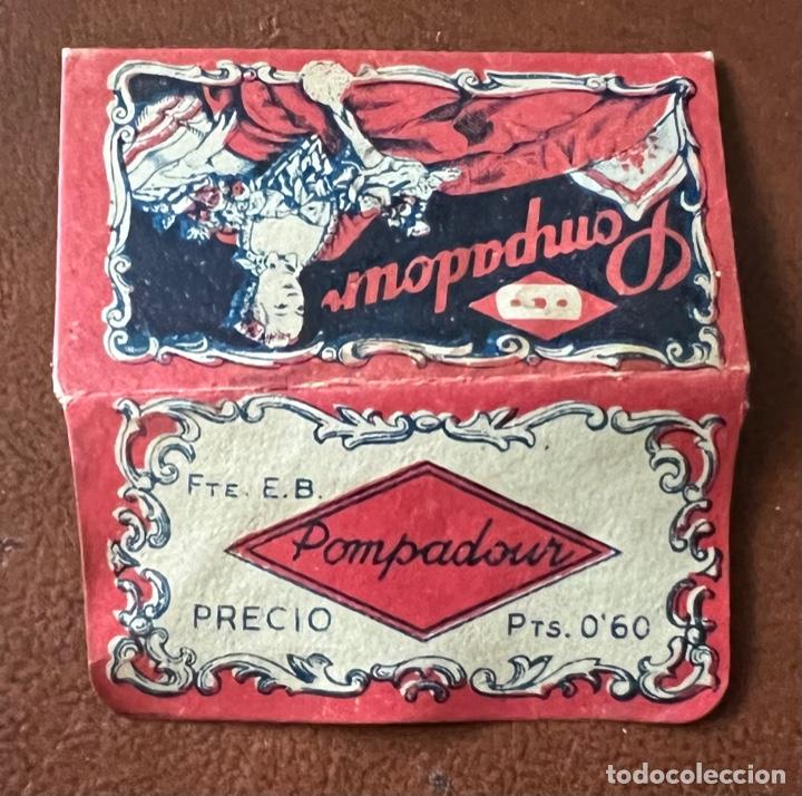 Antig&uuml;edades: Antiguo sobre con hoja de afeitar Pompadour (Barbero) - Foto 2