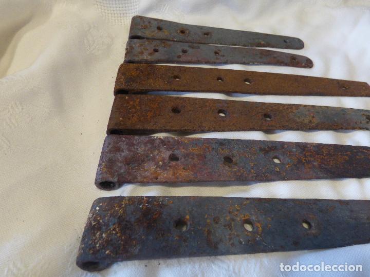 Antig&uuml;edades: Bisagras de hierro.A&ntilde;os 50. - Foto 7