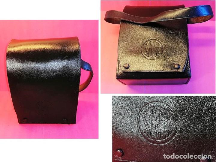 Antig&uuml;edades: VOLT&Iacute;METRO SACI 600V CON ESTUCHE - Foto 6