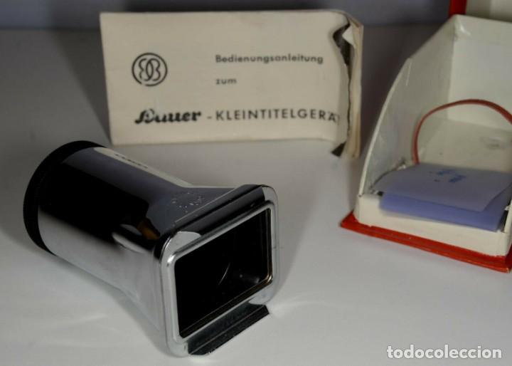 Antig&uuml;edades: KLEINTITELGERAT para CAMARA BAUER - ZOTAR PARIS - ref. 11 - Foto 3