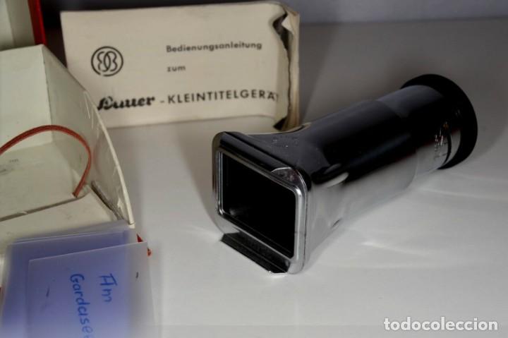 Antig&uuml;edades: KLEINTITELGERAT para CAMARA BAUER - ZOTAR PARIS - ref. 11 - Foto 10