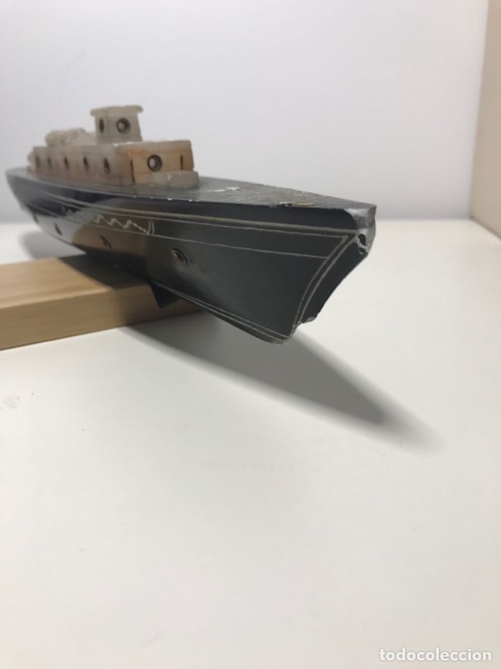 Antig&uuml;edades: Maqueta barco antiguo marmol - Foto 2