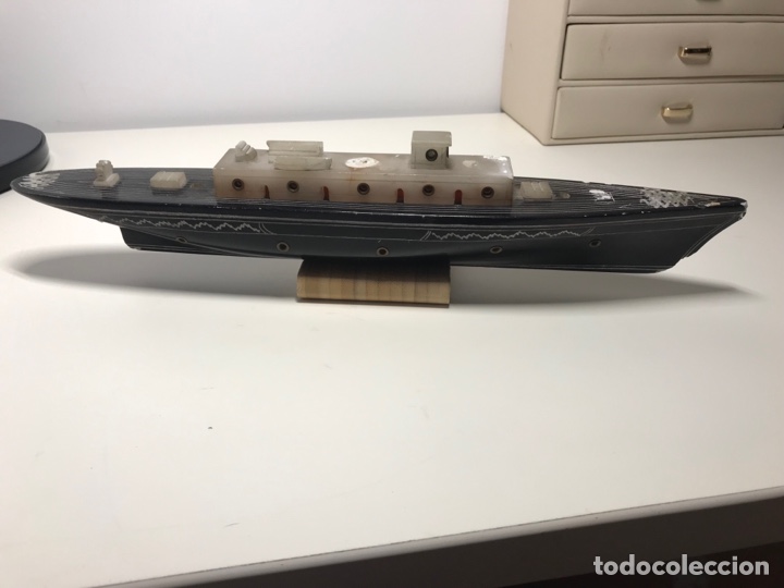 Antig&uuml;edades: Maqueta barco antiguo marmol - Foto 1