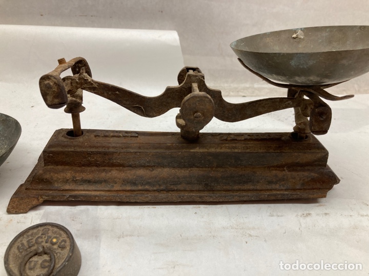 Antig&uuml;edades: Peque&ntilde;a balanza - Foto 2