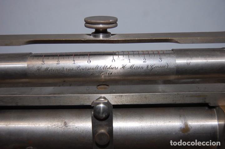 Antig&uuml;edades: ANTIGUO NIVEL MORIN CON TRIPODE DE 160 CM DE ALTO - Foto 19