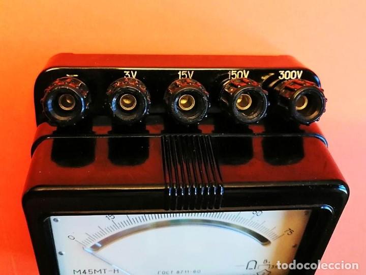 Antig&uuml;edades: VOLT&Iacute;METRO RUSO M45MT-H CON ESTUCHE - Foto 4