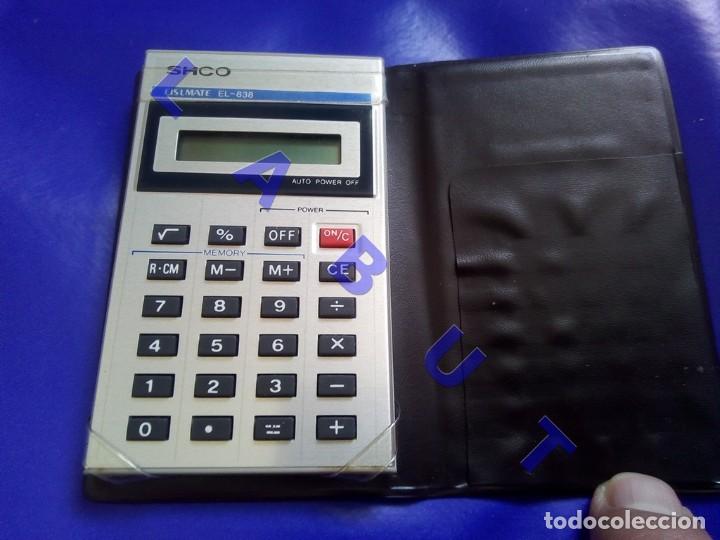 Antig&uuml;edades: CALCULADORA SHCO EISLMATE EL 838 SIN PROBAR G3 - Foto 1