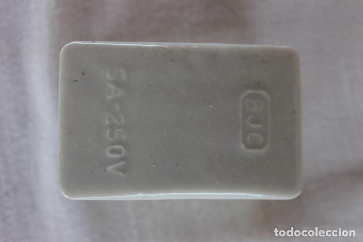 Antig&uuml;edades: LOTE PIEZAS CERAMICAS ELECTRICAS PLOMOS, ENCHUFES - Foto 14