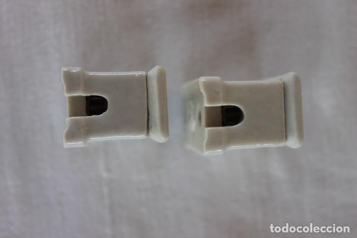 Antig&uuml;edades: LOTE PIEZAS CERAMICAS ELECTRICAS PLOMOS, ENCHUFES - Foto 18