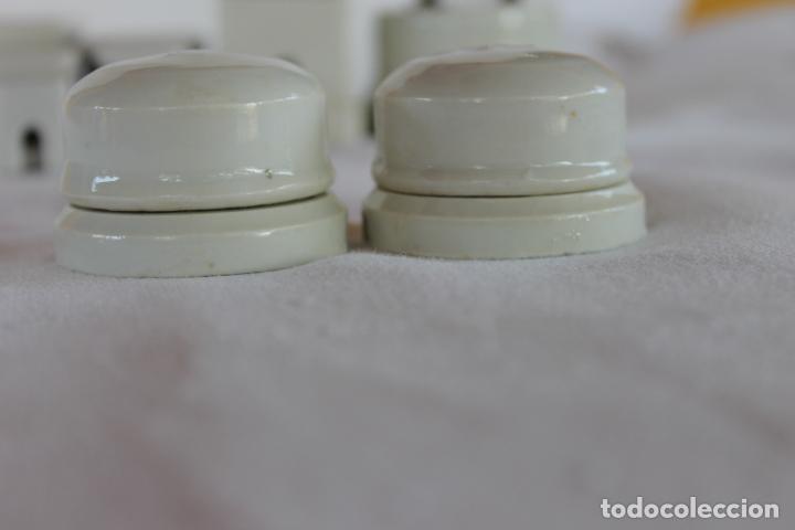 Antig&uuml;edades: LOTE PIEZAS CERAMICAS ELECTRICAS PLOMOS, ENCHUFES - Foto 24