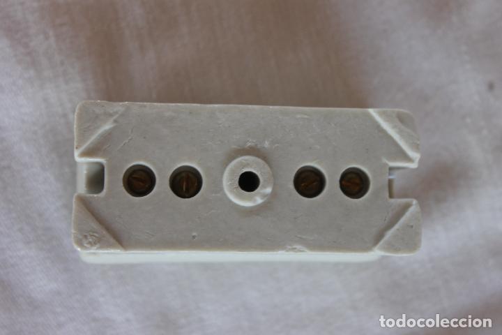 Antig&uuml;edades: LOTE PIEZAS CERAMICAS ELECTRICAS PLOMOS, ENCHUFES - Foto 28