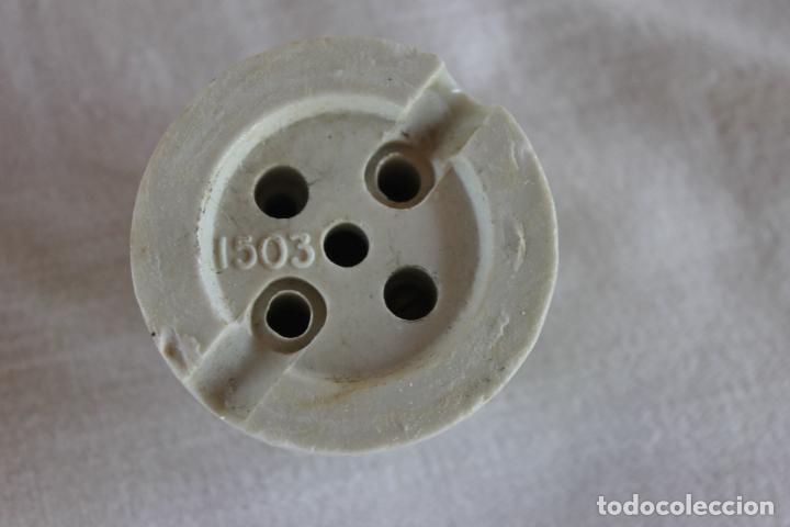 Antig&uuml;edades: LOTE PIEZAS CERAMICAS ELECTRICAS PLOMOS, ENCHUFES - Foto 29