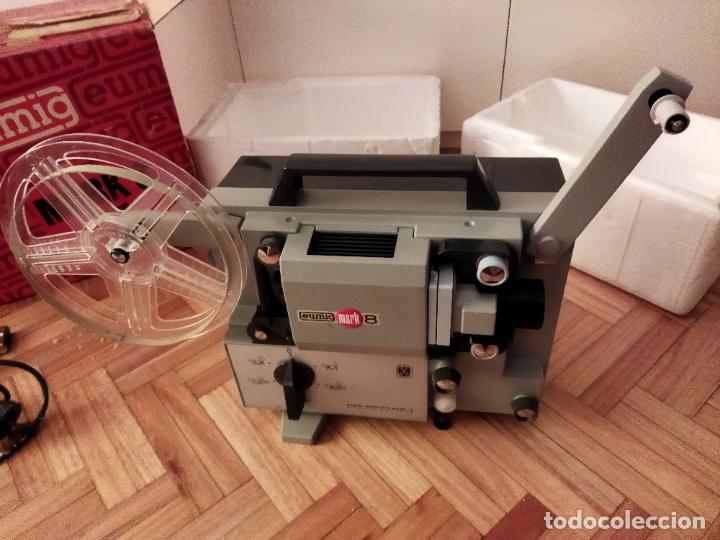 Antig&uuml;edades: PROYECTOR SUPER 8 EUMIG MARK 8 - CAJA ORIGINAL E INSTRUCCIONES - EXCELENTE ESTADO - Foto 6